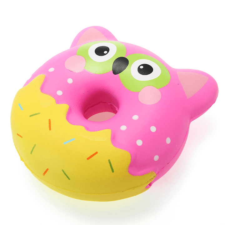Squishy Factory Owl Donut 10Cm Soft Slow Rising with Packaging Collection Gift Decor Toy - Trendha