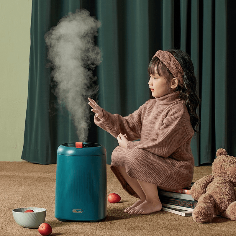 Bear SQ-E40H1 4L Air Humidifier Mist Maker Two Fog Mode PTC High Temperature Sterilization 12H Timer Water Shortage Protection for Home Bedroom Office - Trendha