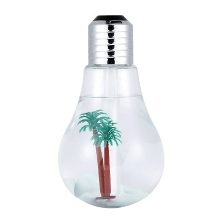 7 Colors Creative USB Ultrasonic Humidifier Purifier Aromatherapy Aroma Diffuser Mist Maker Bottle Bulb Humidifier for Home Car - Trendha