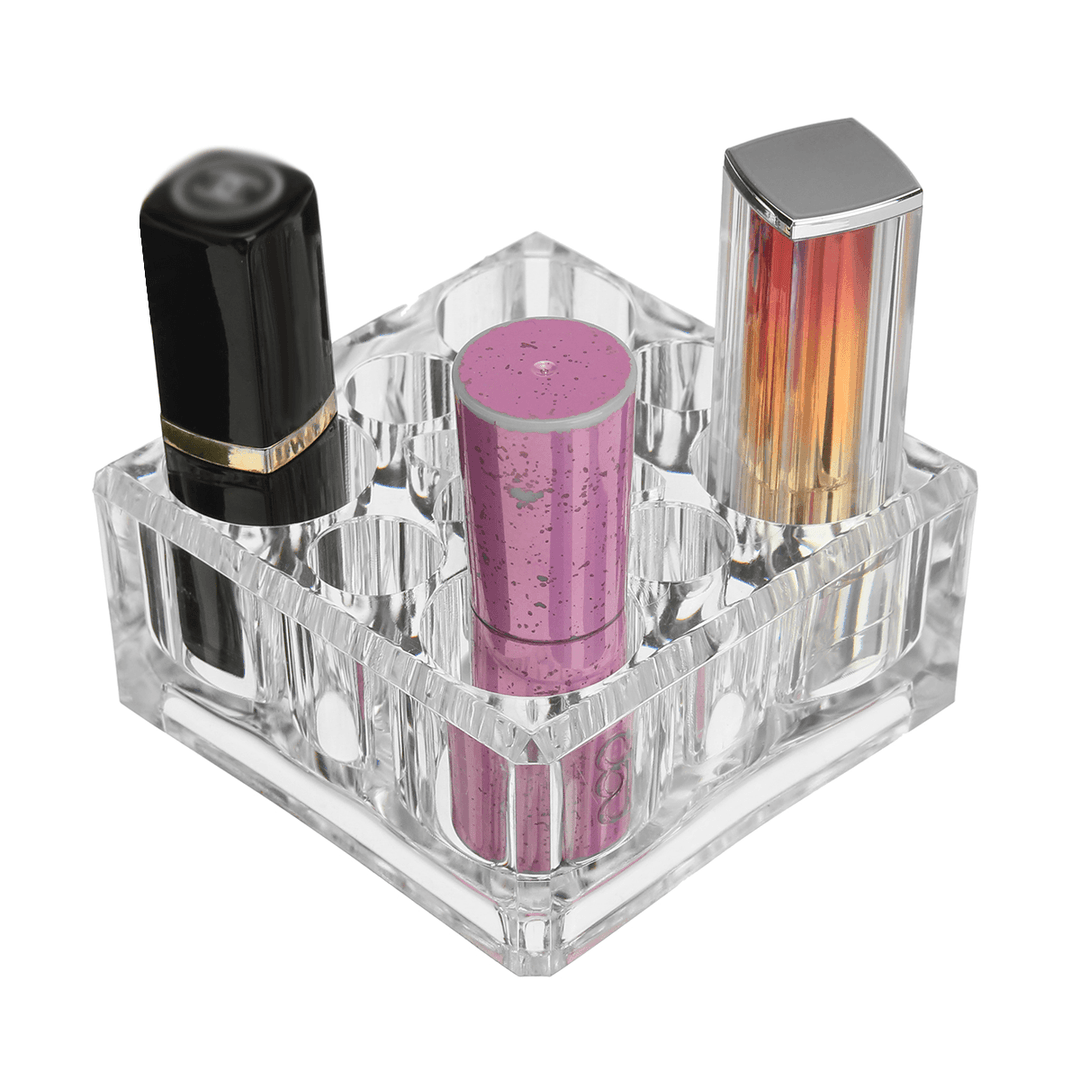 7 Pcs Lipstick Acrylic Storage Box Desktop Jewelry Box Makeup Storage Box Cosmetics Bag - Trendha