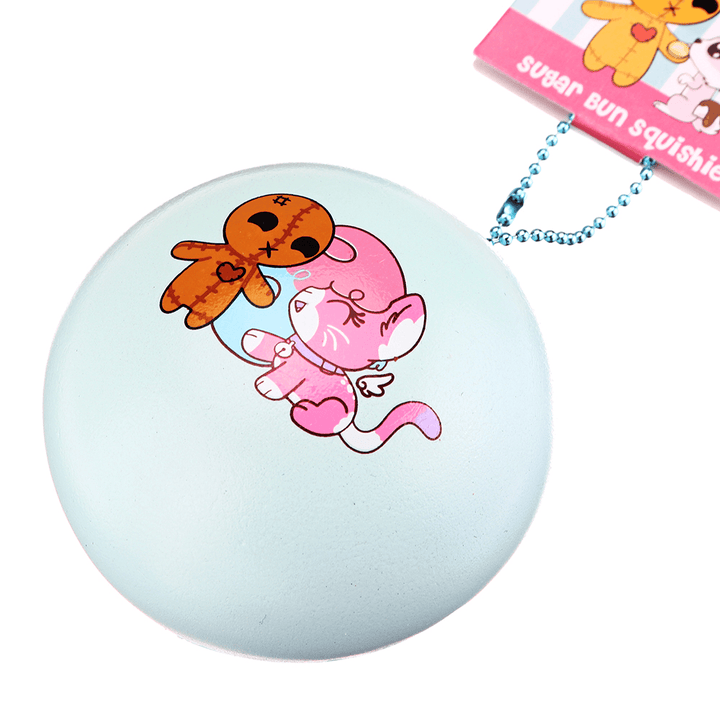Cutie Creative 7Cm Mummy Sugar Bun Bread Hanging Ornament Squishy Gift Collection with Packaging - Trendha