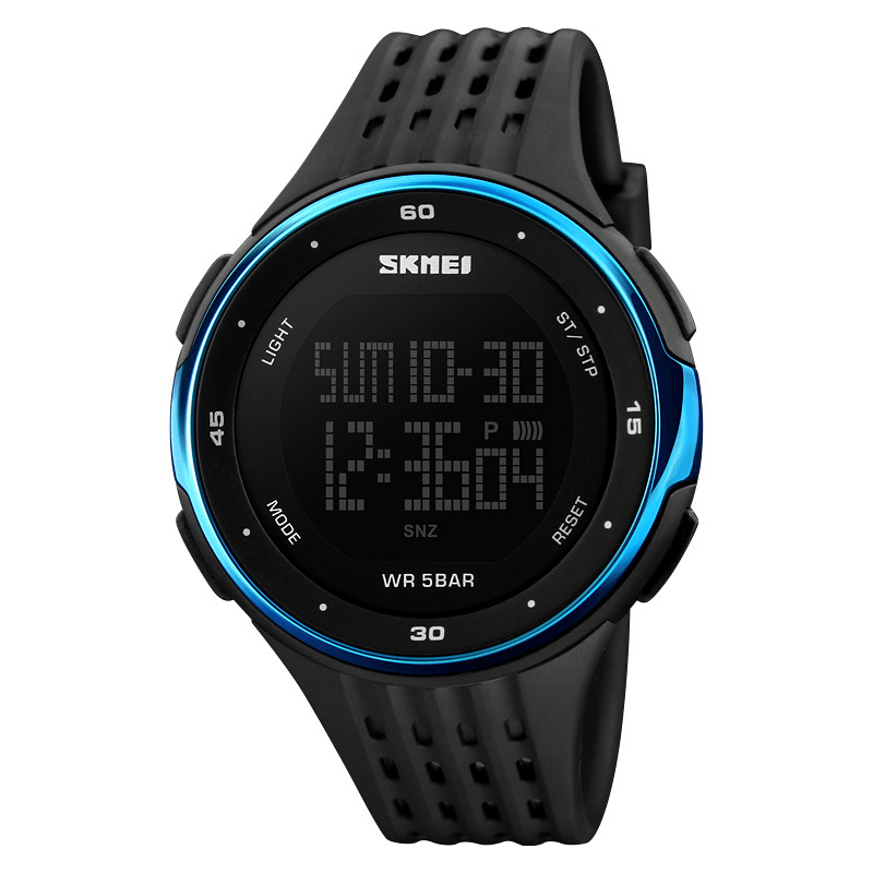 SKMEI Multifunction Luminous Display Stopwatch Double Time Alarm Waterproof Sports Watch Digital Watches - Trendha