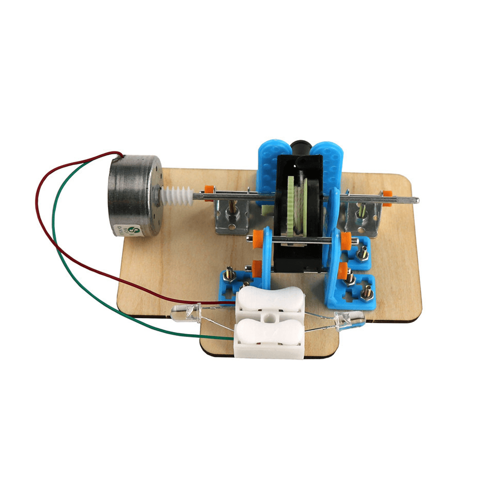 Scientific Clockwork Generator Energy Conversion DIY Physics Engine Experiment Toy - Trendha
