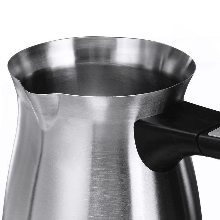 Electric Drip Coffee Maker Stainless Steel Pot Greek Turkish Espresso Percolator - Trendha