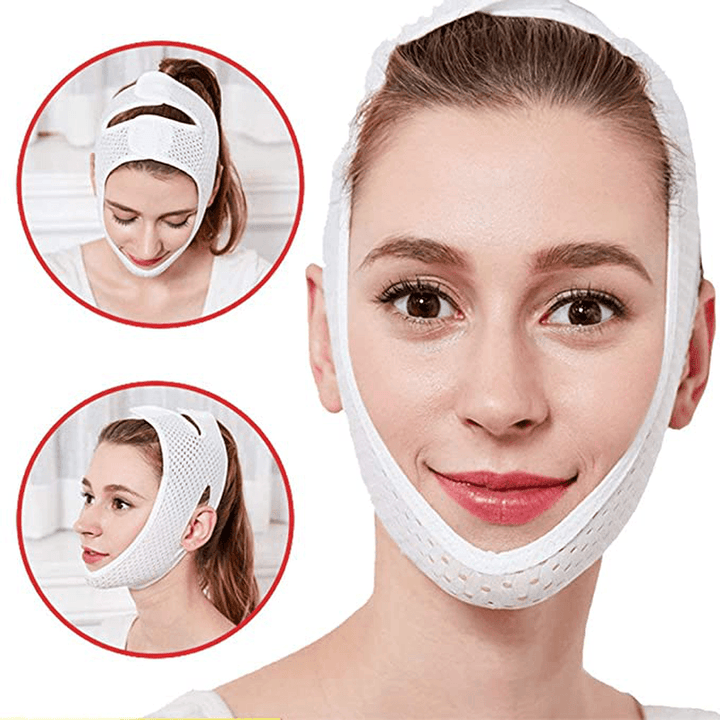 Powerful Thin Face Bandage Sleep Get Rid of the Double Chin Face Mask - Trendha