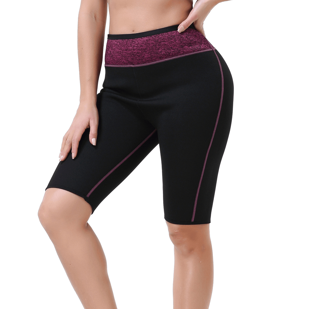 Women Gym Sauna Shorts Neoprene Pants Waist Body Shaper Sweat S-3XL Sport Soft - Trendha