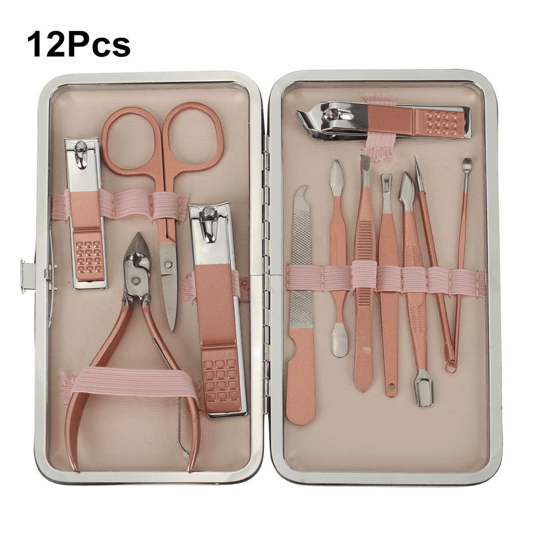7/10/12/16 / 18Pcs Nail Clipper Set Multi-Piece Set Stainless Steel Accessories Nail Clippers Pedicure Beauty Manicure Tool - Trendha