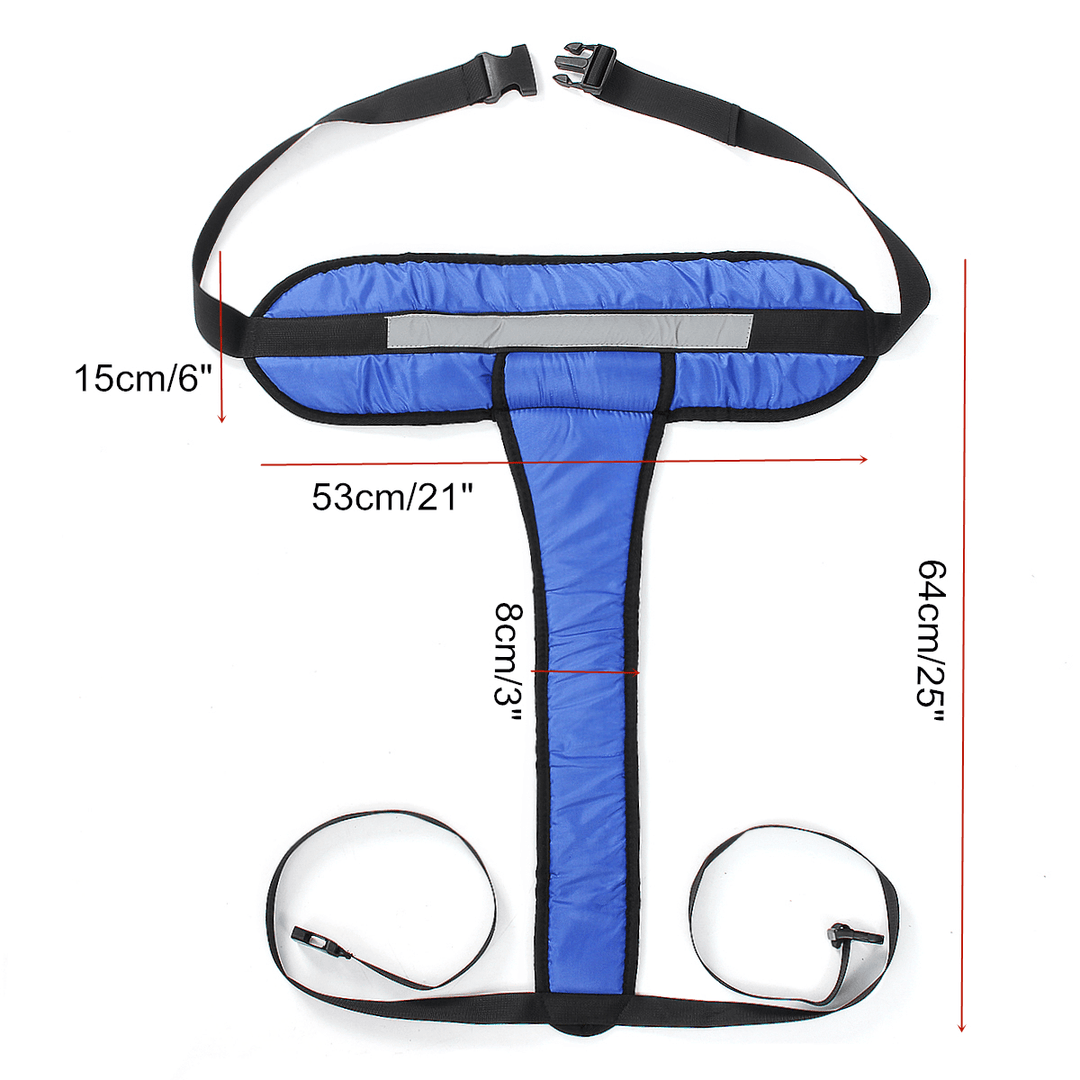 Safety Wheelchair Seat Belt Restraint Harness Strap Adjustable Front Cushion - Trendha