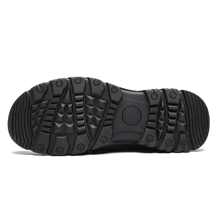 Men Microfiber Breathable Non Slip Toe Protected Climbing Casual Outdoor Shoes - Trendha