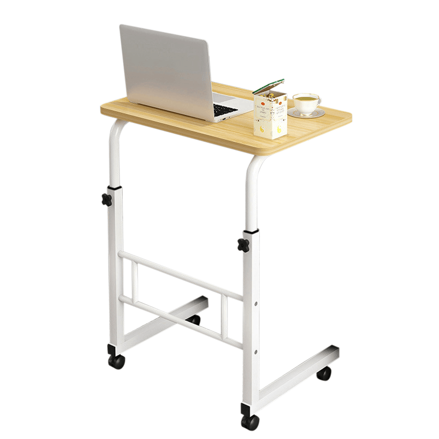 Height Adjustable Laptop Desk 60Cm Wide Side Table - Trendha