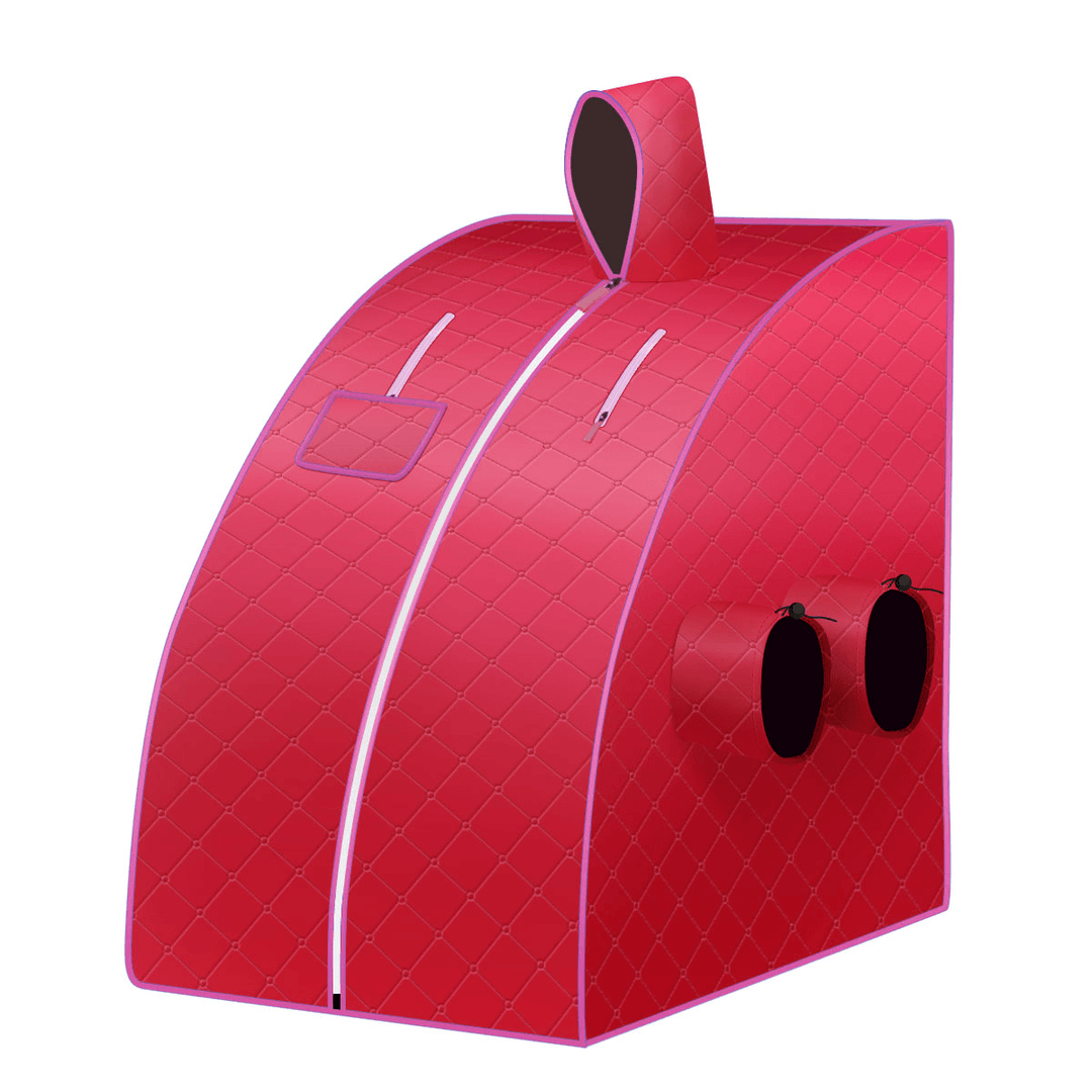 2.2L 1000W Portable Foldable Steam Sauna Tent Home Spa Full Body Detox 2 Persons - Trendha