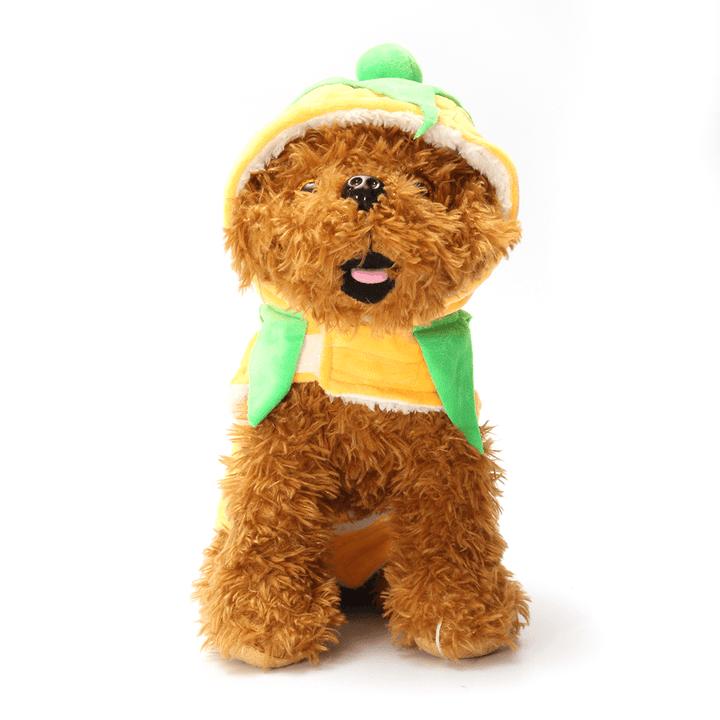 Halloween Pumpkin Style Pet Puppy Dog Cat Clothes Hoodie Costumes Apparel Coat - Trendha
