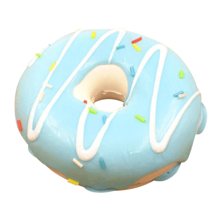 10Cm Cute Donuts Big Bread Charms Kawaii Squishy Soft Bag Keychain Straps Decor - Trendha