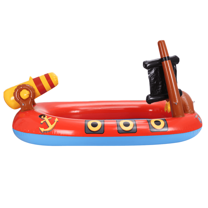 Pirate Boat Inflatable Swimming Pool Children Fountain - Trendha