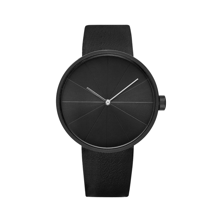 YAZOLE 520 the Turntable Simple Art Dial Leather Strap Men Casual Quartz Watch - Trendha