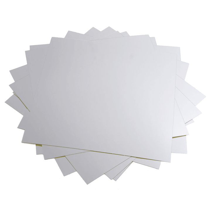 9Pcs 15×15Cm Mirror Sheets Square Non Glass Mirrors Tiles Self Adhesive Mirror Wall Sticker - Trendha