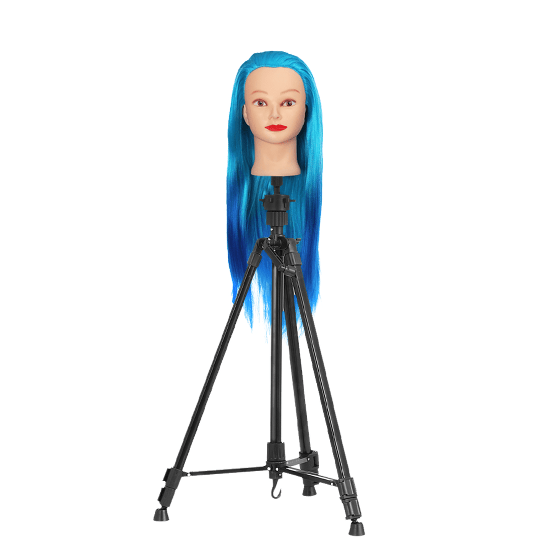 580-1500Mm Adjustable Wig Stand Hairdresser Training Mannequin Head Holder Tripod - Trendha
