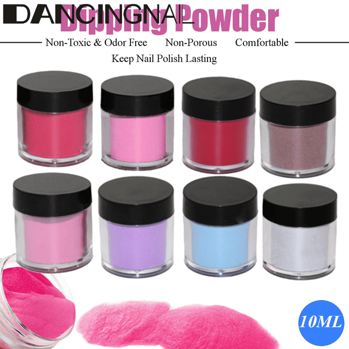 10ML Nail Dipping Powder without Lamp Cure Dip Powder Nails Natural Dry Beauty - Trendha