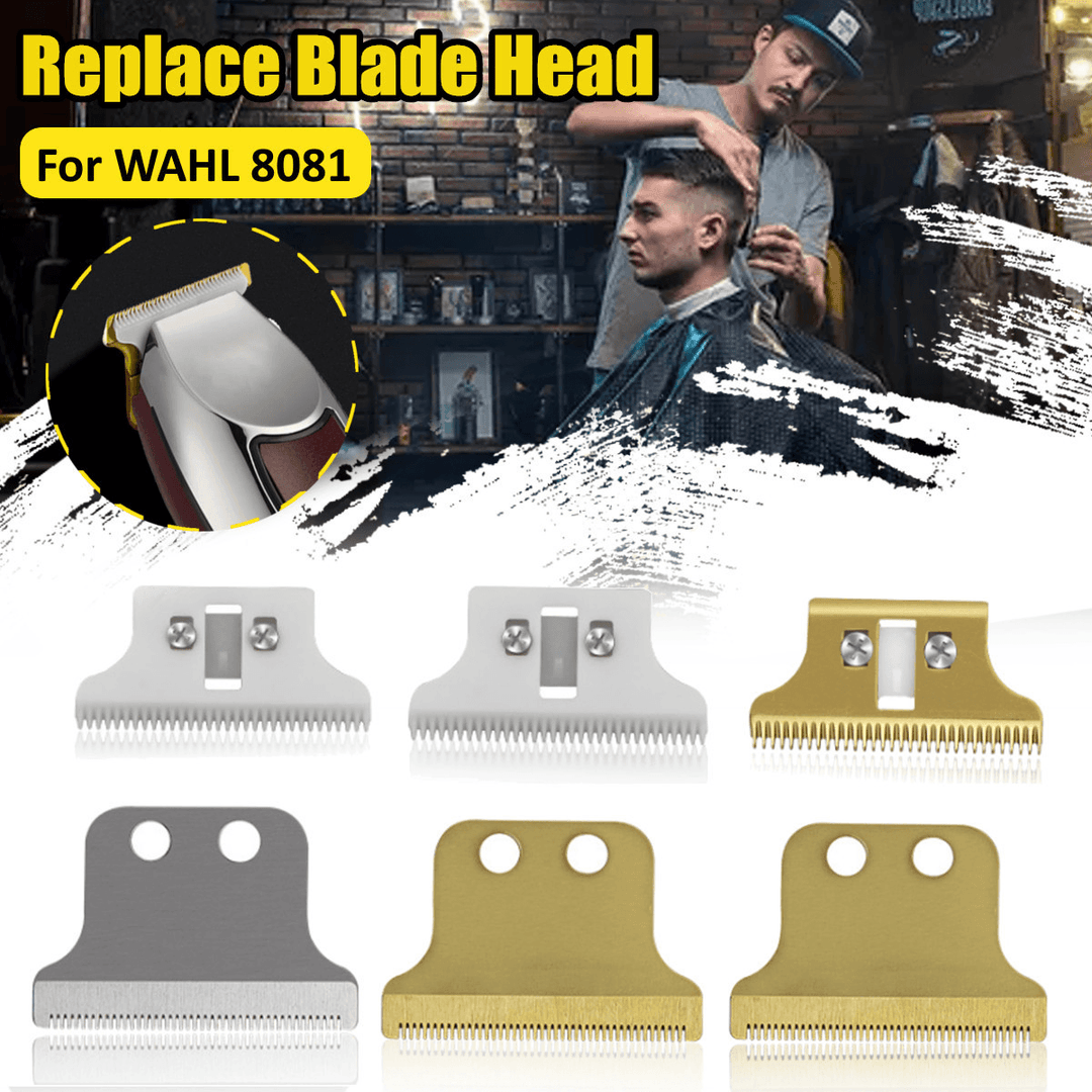 Wall Electric Clipper 8081 Stainless Steel Metal-Ceramic Head Hair Clipper Blade Clipper Bottom Custom - Trendha