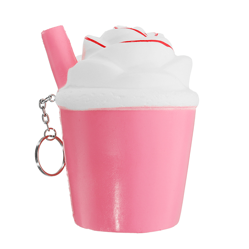 Ice Cream Tea Cup Squishy Kawaii Squeeze Toy 10Cm Sweet Slow Rising for Girls - Trendha