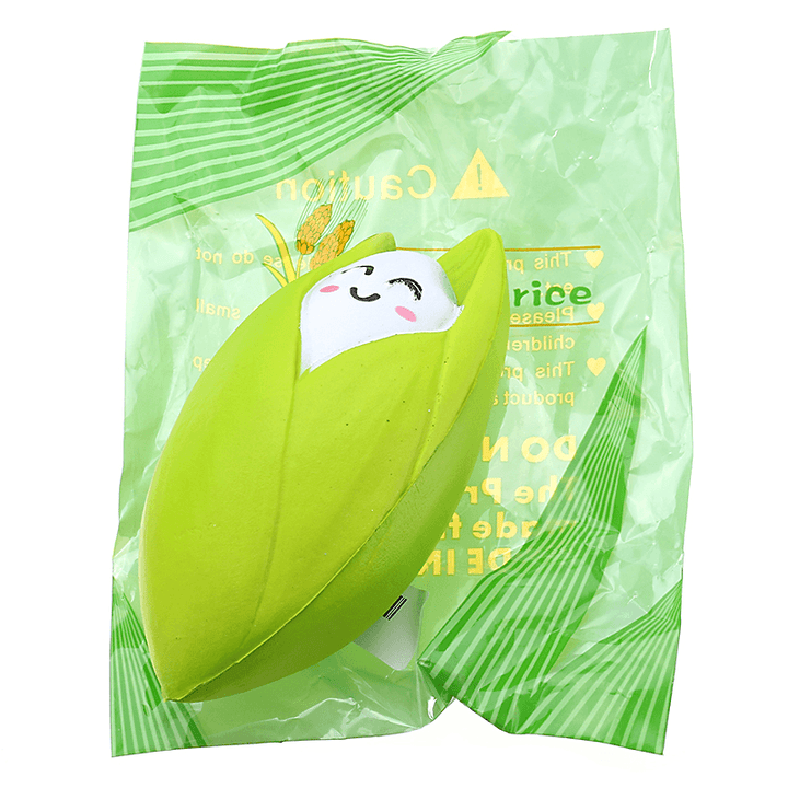 Squishy Baby Rice Jumbo Paddy Slow Rising with Packaging Collection Gift Decor Toy - Trendha