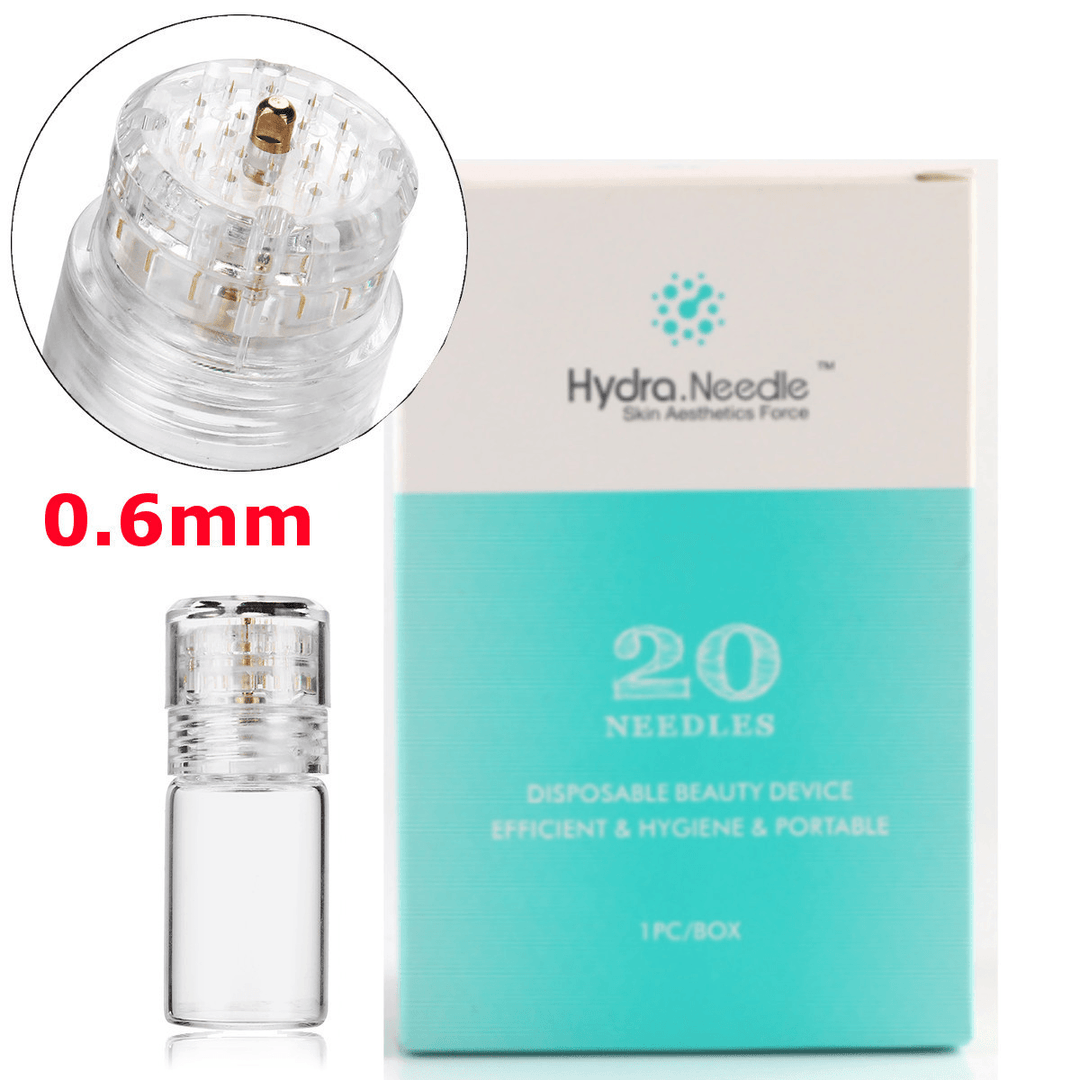 Hydra Needle 20 Pins Micro Needle Meso Derma Rolling Needle-Free Mesotherapy - Trendha