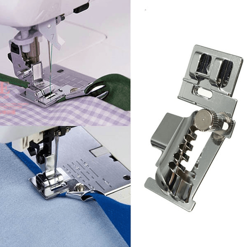 Household Sewing Machine Bias Tape Binder Metal Presser Foot Accessories for Brother Singer Janome - Trendha