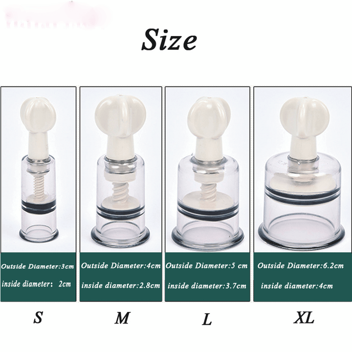 8Pcs Rotating Handle Vacuum Body Massage Cans Muscle Pain Relief Suction Enhancer anti Cellulite Acupuncture Vacuum Cupping Cups - Trendha