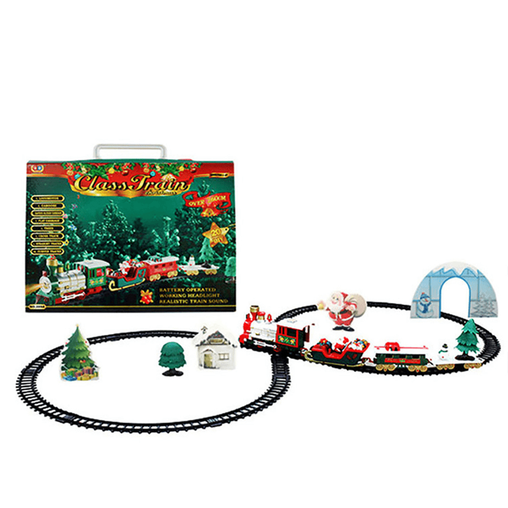Christmas Electric Rail Car Small Train Children'S Electric Educational Car Toys - Trendha