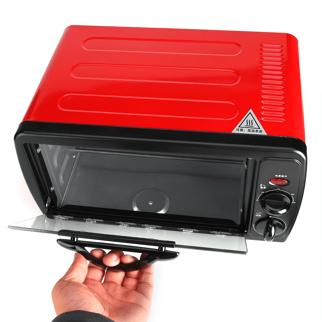 12L Portable Electric Rotisserie Grill Toaster Oven Home Mini Baking Machine - Trendha