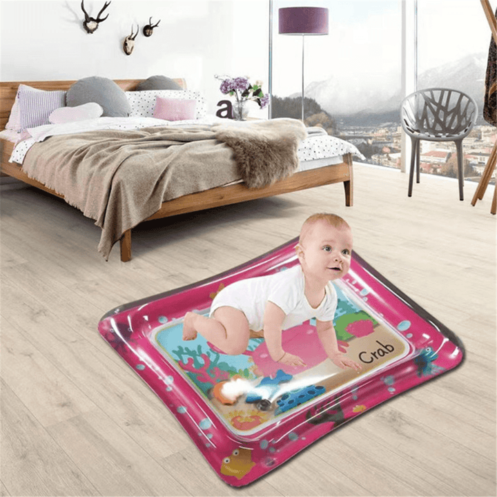 Baby Summer Water Mat Safety Inflatable Cushion Ice Mat Early Education Toys Kids Water Play Mats - Trendha