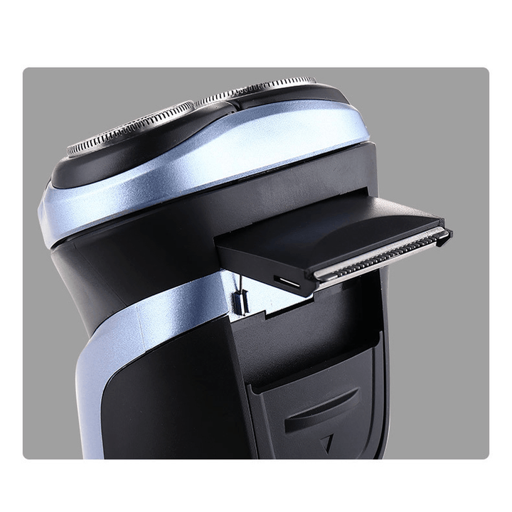 Surker Electric Shaver USB Rechargeable 3D Floating Head Razor Sideburns Shaver - Trendha