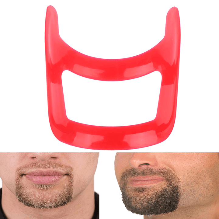 Mustache Beard Styling Template Tools for Men Fashion Beard Tools Shave Shaping Template Beard Style Comb Care Tool High Quality - Trendha
