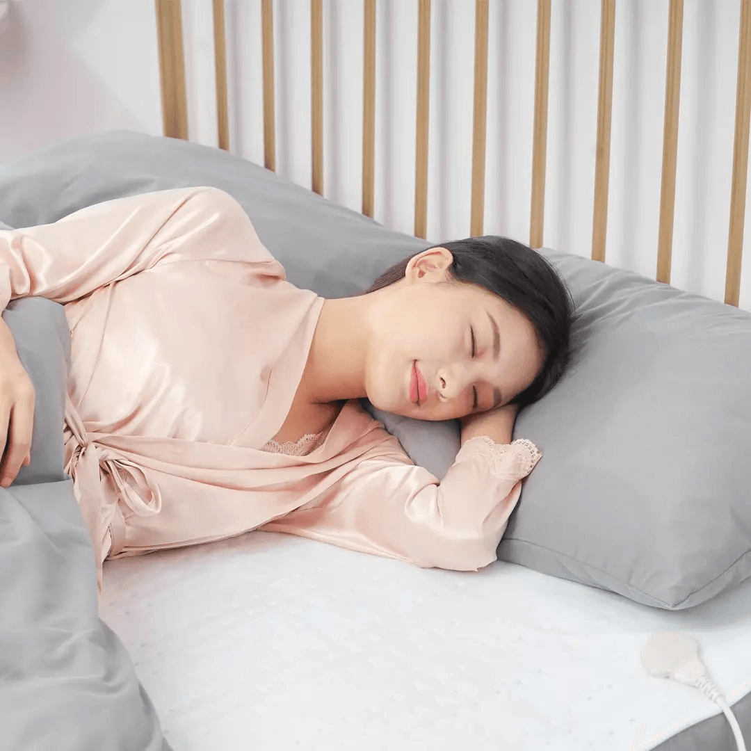 Xiaoda Low Radiation Electric Heat Blanket from Intelligent Constant Temperature Overheat Protection 12 Hours Automatic Power-Off for Bedroom - Trendha
