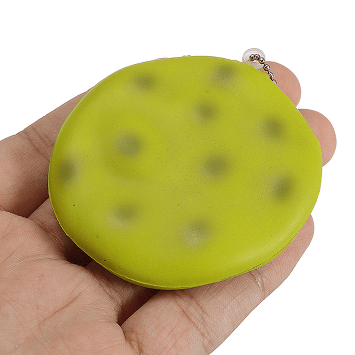 6Cm Squishy Sound Crack Biscuit Cookie Pendant Japanese Style Cracker Kids Gift with Packaging - Trendha