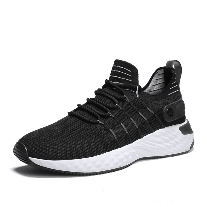 Men Mesh Breathable Slip Resistant New Trendy Casual Sports Shoes - Trendha
