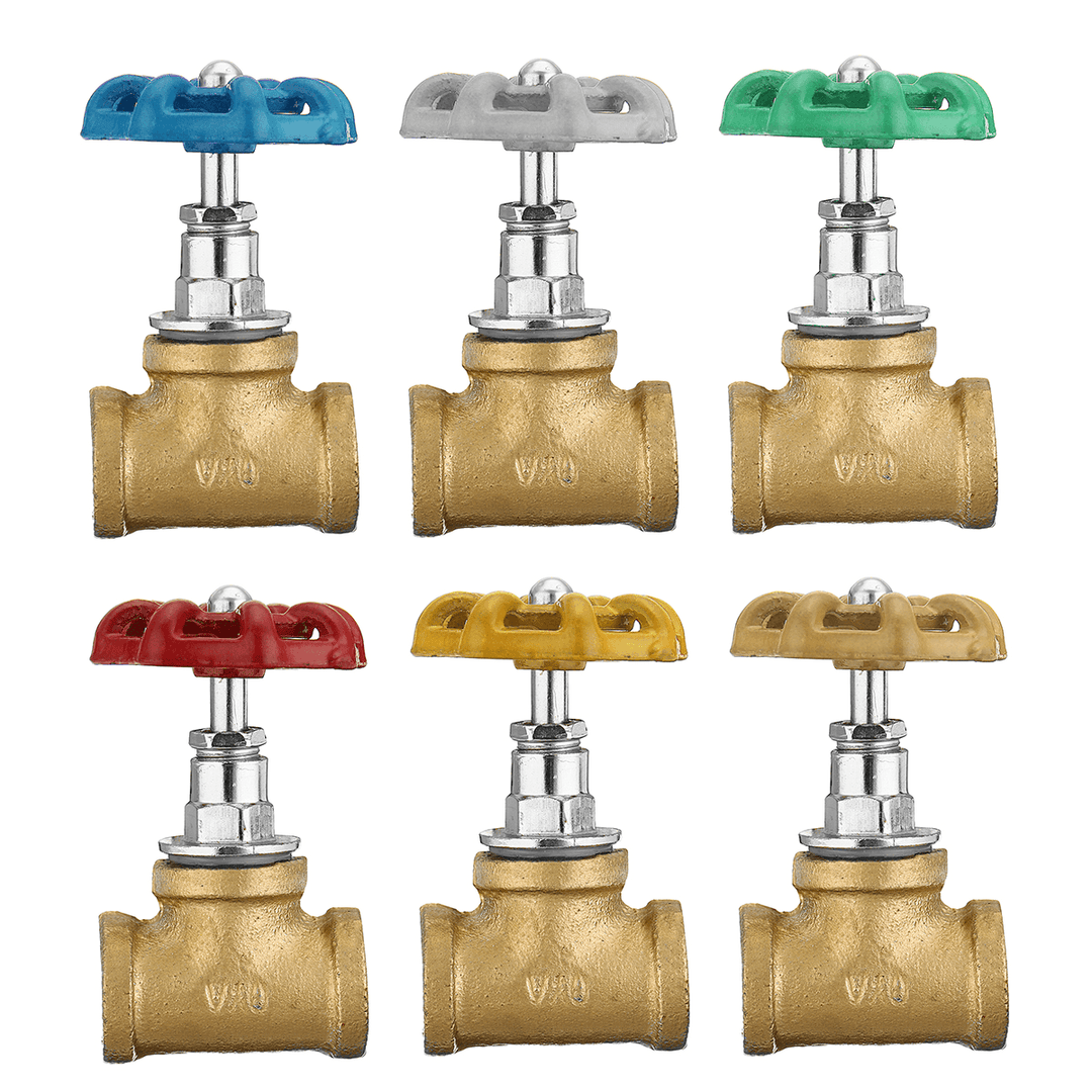 Vintage Steampunk Opening Light Valve Switch Wall Desk Industrial Lamp Valve 6 Colors - Trendha