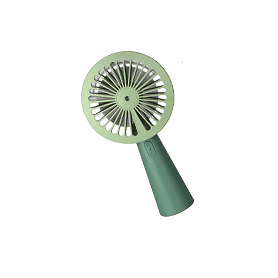 Mini Handheld Spray Cooling Fan Portable USB Rechargeable 3 Gear Wind Speed - Trendha