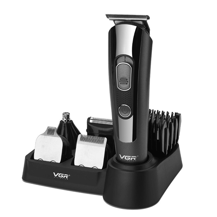 V-175 Professional Hair Clippers Cordless Trimmer Shaving Machine Cutting Barber Beard - Trendha