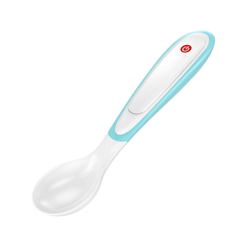 Vvcare TS01 LED Digital Temperature Control Spoon for Kids Baby Waterproof Feeding Supplies Battery Power - Trendha