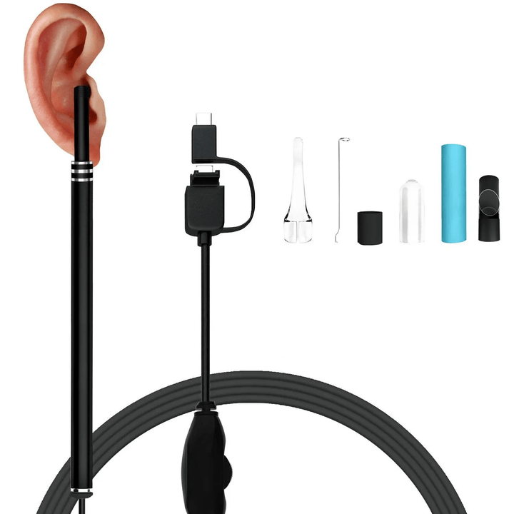 Y.F.M®3 in 1 Ear Cleaning HD Visual Ear Spoon Multifunctional Earpick Ear Care Health - Trendha