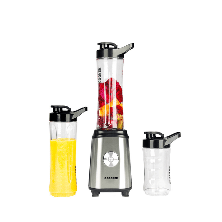 Ocooker CD-BL01 Portable 2 in 1 Juicer from One-Button Operation 8 Seconds Juice with Triple Interlocking Design - Trendha
