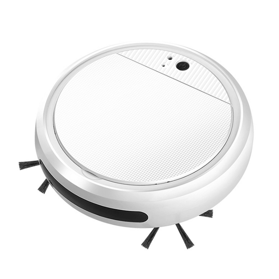 USB Smart Automatic Robotic Vacuum Cleaner UV Disinfection 1200Pa Sweeper Machine Edge Clean - Trendha