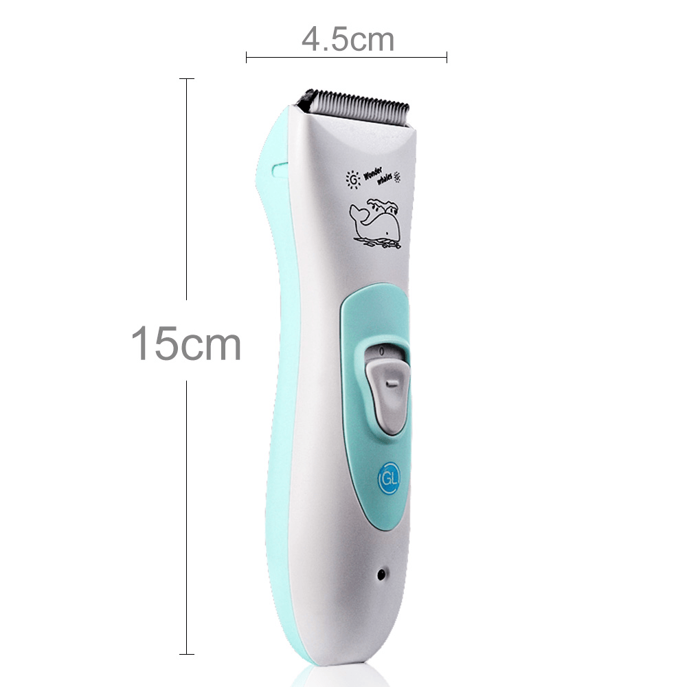 Baby Hair Clipper Set Rechargeable IPX-7 Waterproof Child Hair Trimmer Home Use DIY Hair-Cutting Set - Trendha