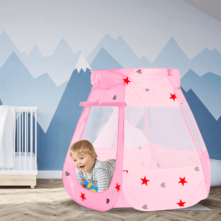 Kids Princess Play Tent House Castle Play Tent Girls Playhouse Indoor - Trendha
