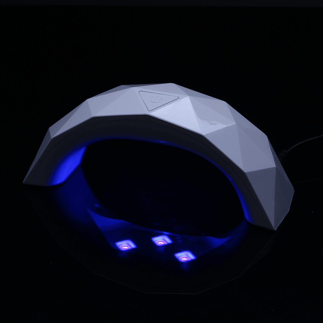 9W Mini UV LED Nail Dryer Gel Polish Lamp Light Curing Phototherapy Machine - Trendha