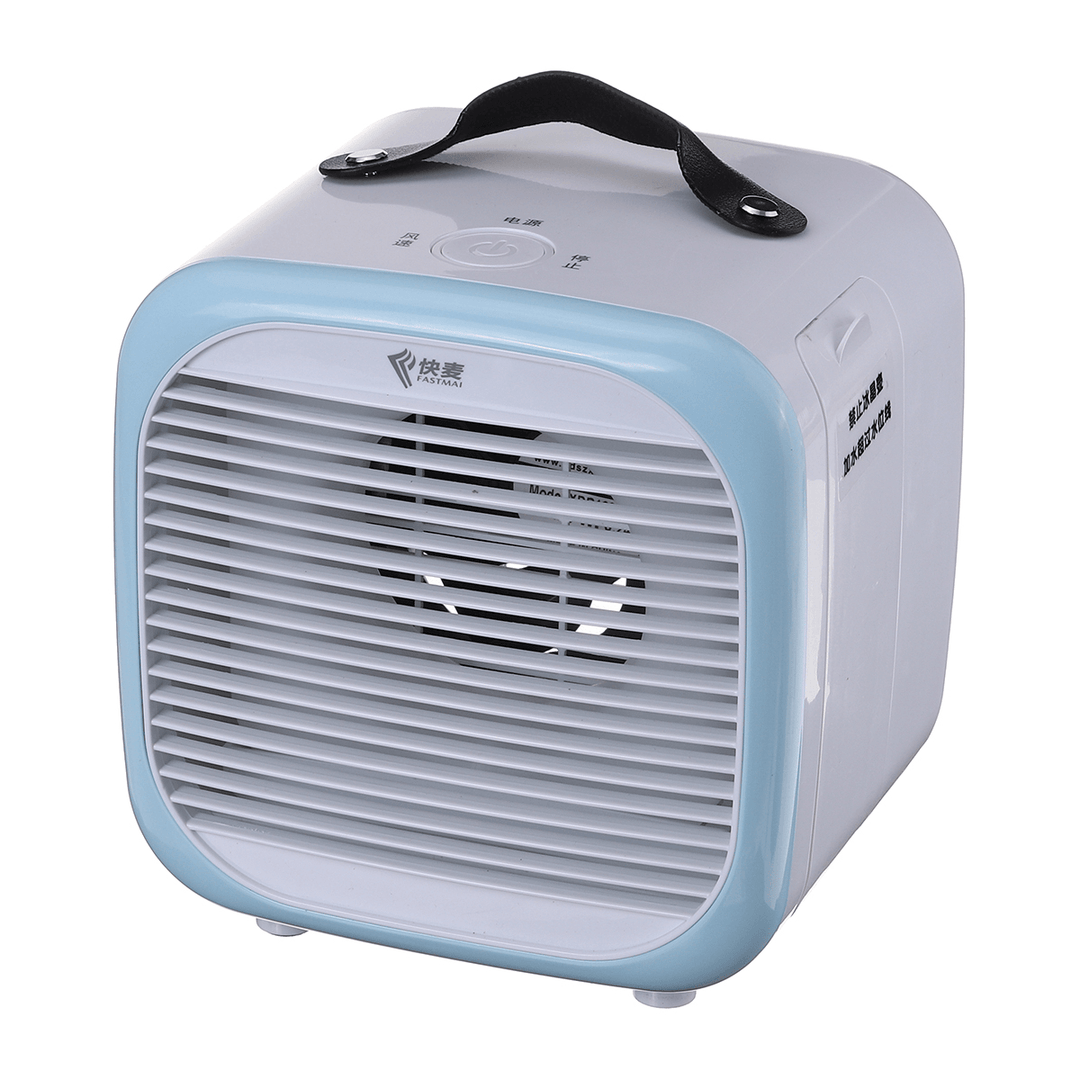 Portable Tabletop Cooler Fan Home 2 Speeds USB Mini Atomization Air Conditioner - Trendha
