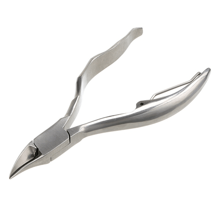 Stainless Toe Nail Clipper Cuticle Cutter Nippers Ingrown Pedicure Manicure Tool - Trendha