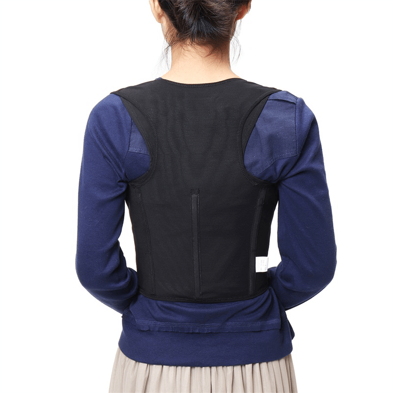 Plus Size Adjustable Hunchbacked Posture Corrector Lumbar Support Brace Correction Belt Lower Back Pain Relief - Trendha