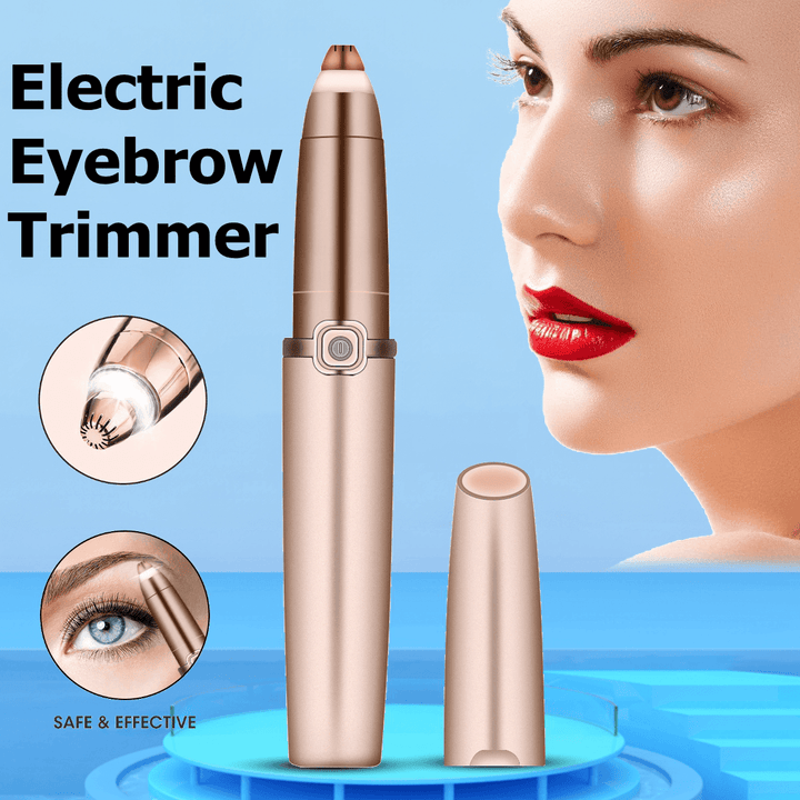 Electric Hair Shaver for Women Eyebrow Pen Cut Hair Cleaner Eyebrow Repair Pen Eyes Hair Tailoring Tool Fashion Portable - Trendha